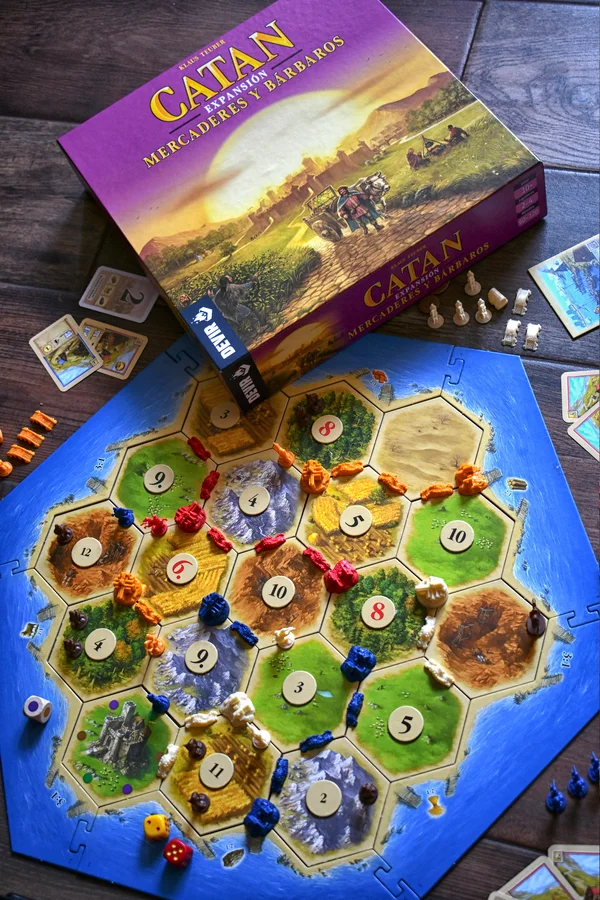 Catan Mercaders y Bárbaros - Ampliació