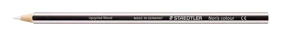 Llapis de colors Staedtler Noris Colour blanc 12u