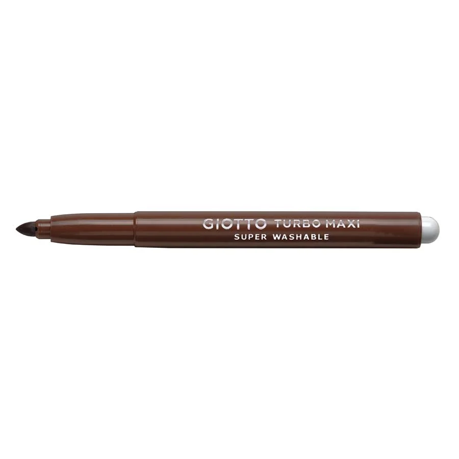 Retolador Giotto Turbo Maxi marró 12u Retolador Giotto Turbo Maxi marró 12u