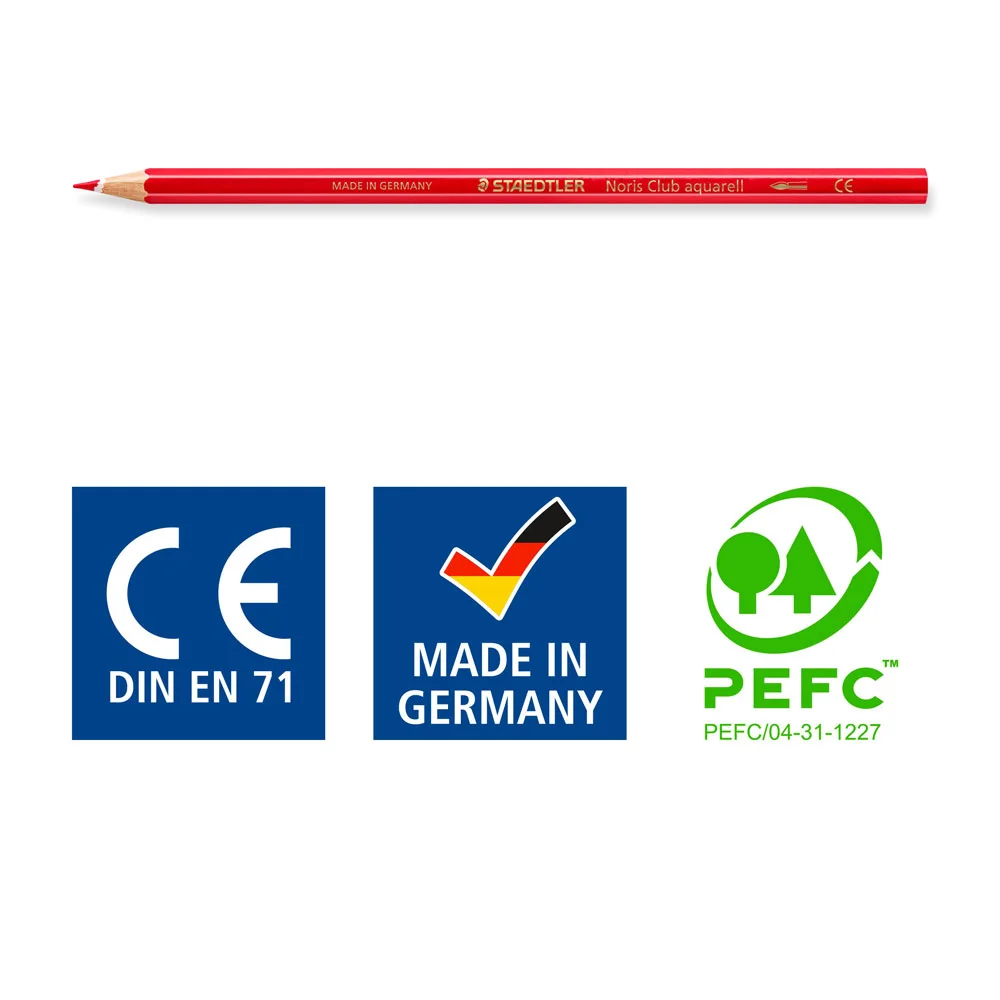 Llapis Staedtler Noris Aquarell 12 colors