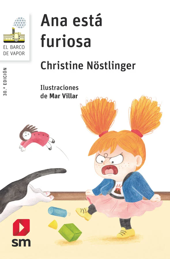 Ana se enfada por todo. Mucho más deprisa y muchas más veces que los demás niños. ¡Siempre está furiosa! Y cuando se pone furiosa, tiene que grita...