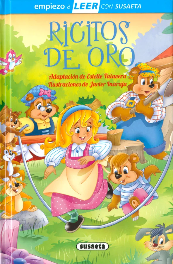 Mamá osa, papá oso y bebé oso salen a dar un paseo mientras se enfría la sopa. Un rato después, la pequeña Ricitos de Oro encuentra la casa vacía ...