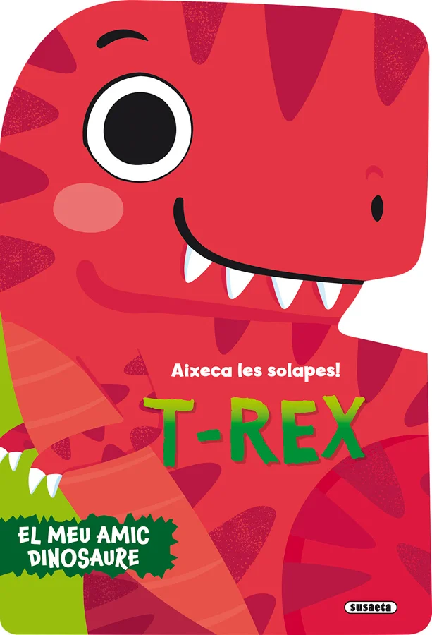 Aixeca les solapes, endinsa't en el món prehistòric i coneix el temible tiranosaure. Un llibre de cartró perfecte per a joves amants dels dinosaures.