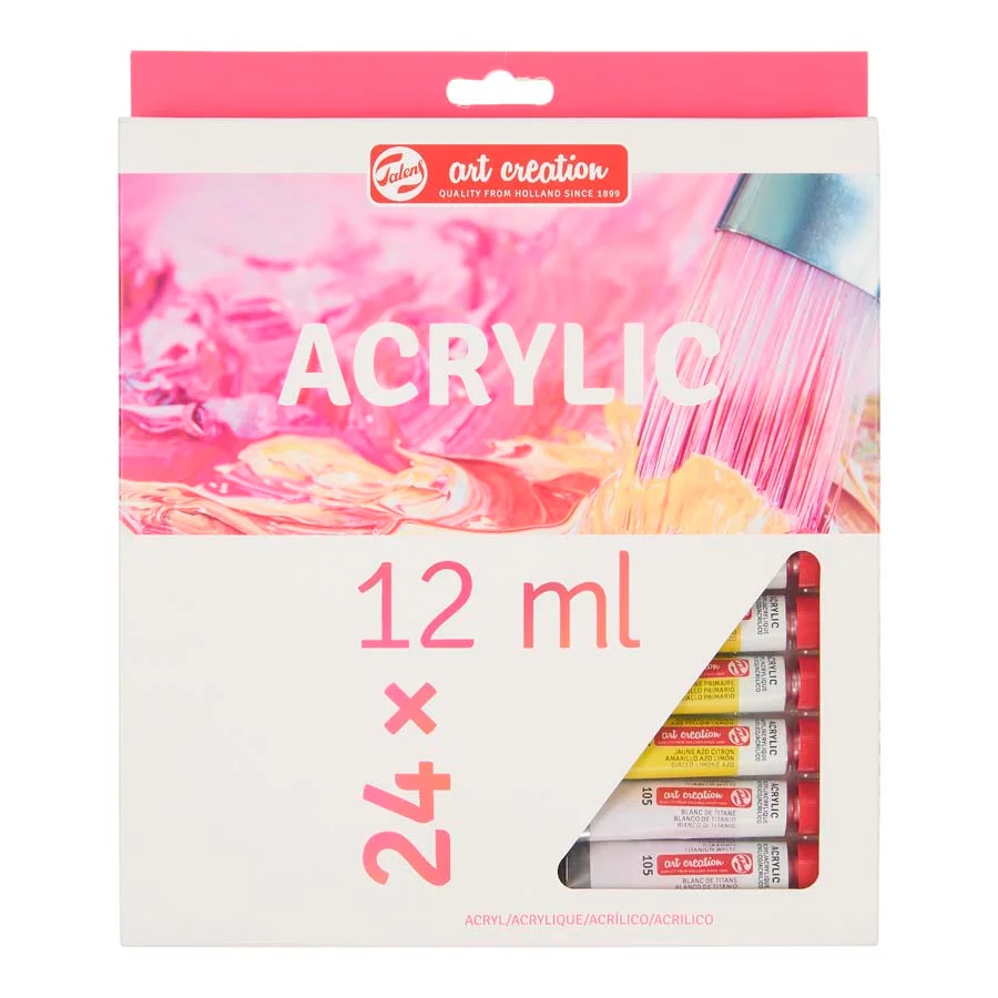 Pintura acrílica Talens Art Creation 24 colors