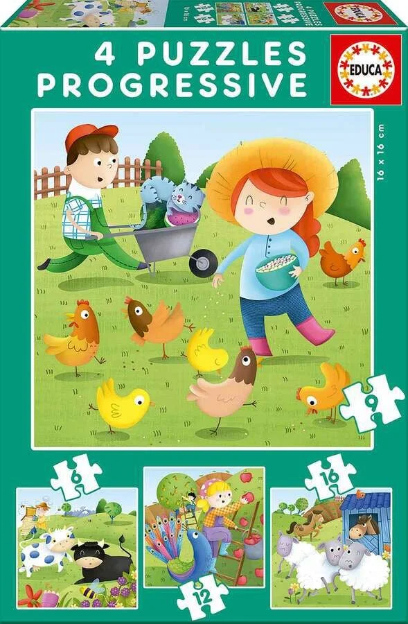 Puzle animals de la granja