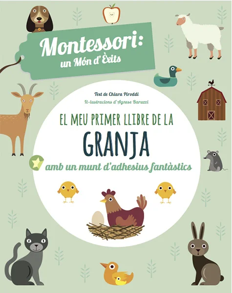Coneixes els animals de la granja? Els aprenem amb el mètode Montessori.
