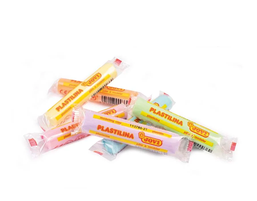 Plastilina Jovi Pastel 15g 6 colors