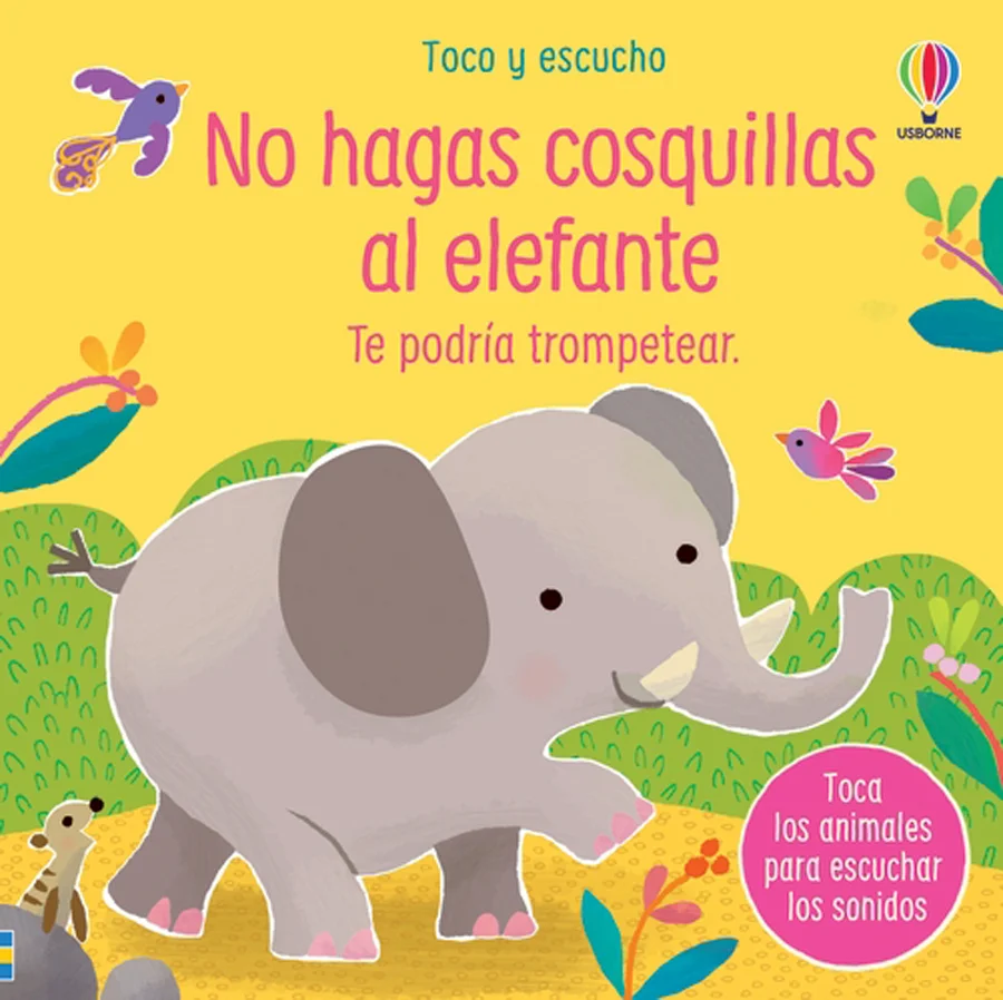 Otro libro de esta colección multisensorial para que los más pequeños de la casa se entretengan experimentando con distintas texturas y escuchando...