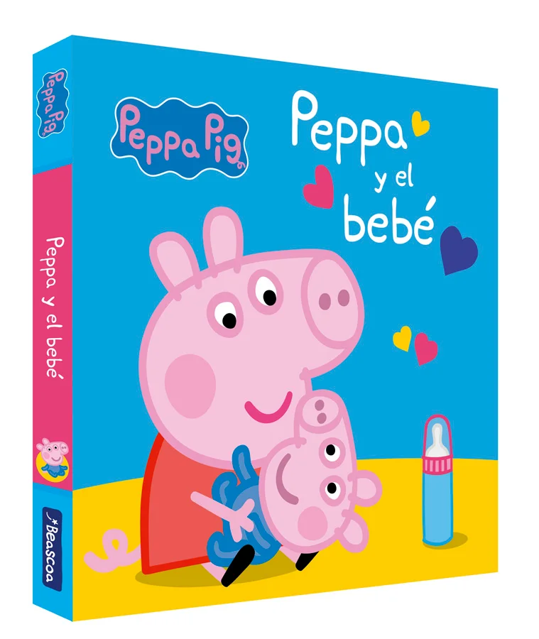 <B>Un libro de cartón en el que Peppa conoce por primera vez a su hermanito George y descubre qué significa ser la hermana mayor.</B><br><br> Pepp...