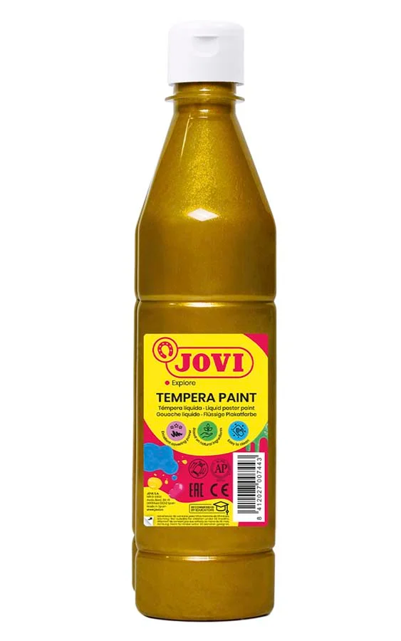 Témpera Jovi 500ml or