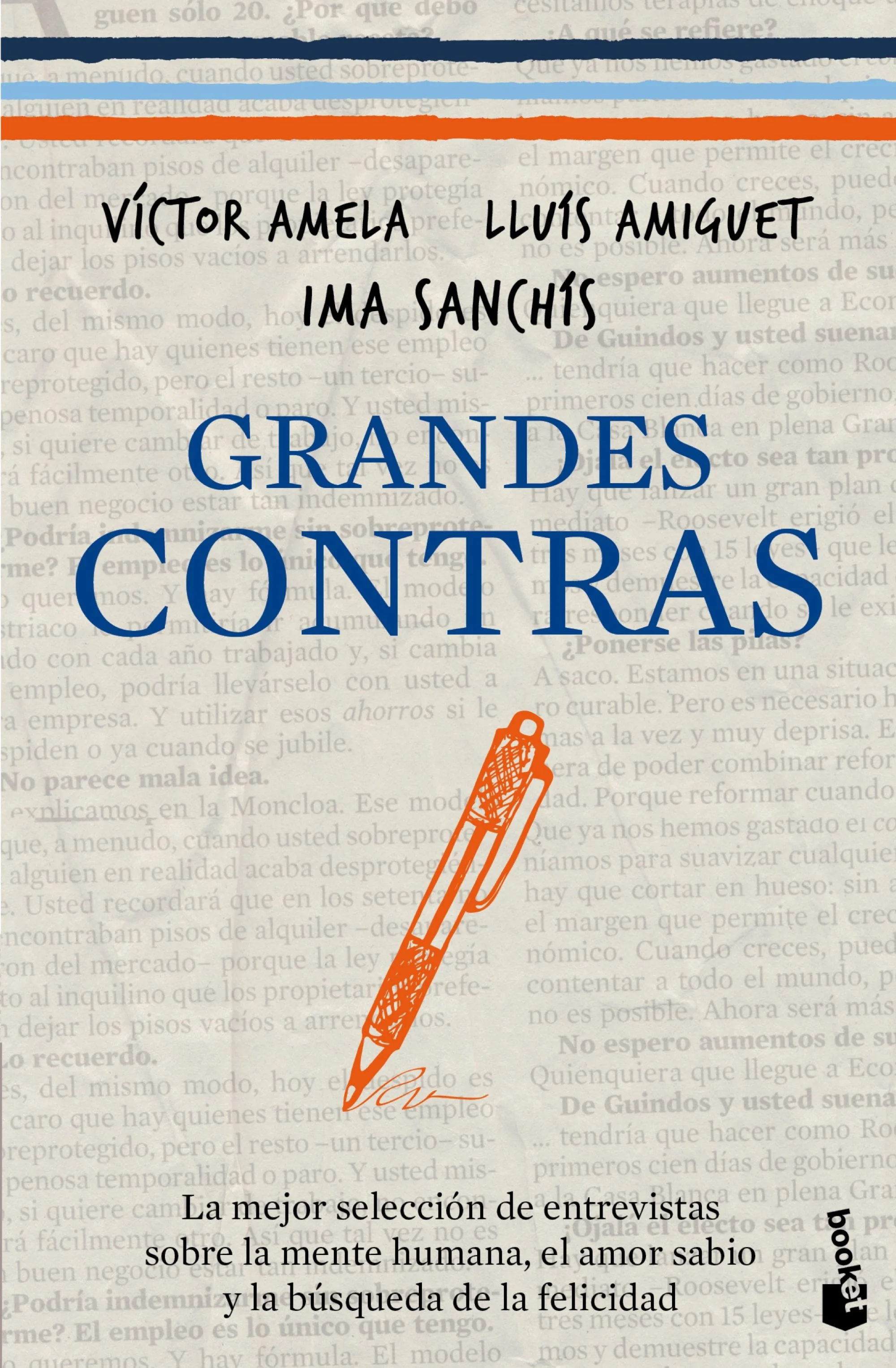 <p>Esta nueva edición de <i>Grandes contras</i> recoge en un solo volumen entrevistas que&nbsp; giran en torno a tres temáticas de amplio interés: todo...