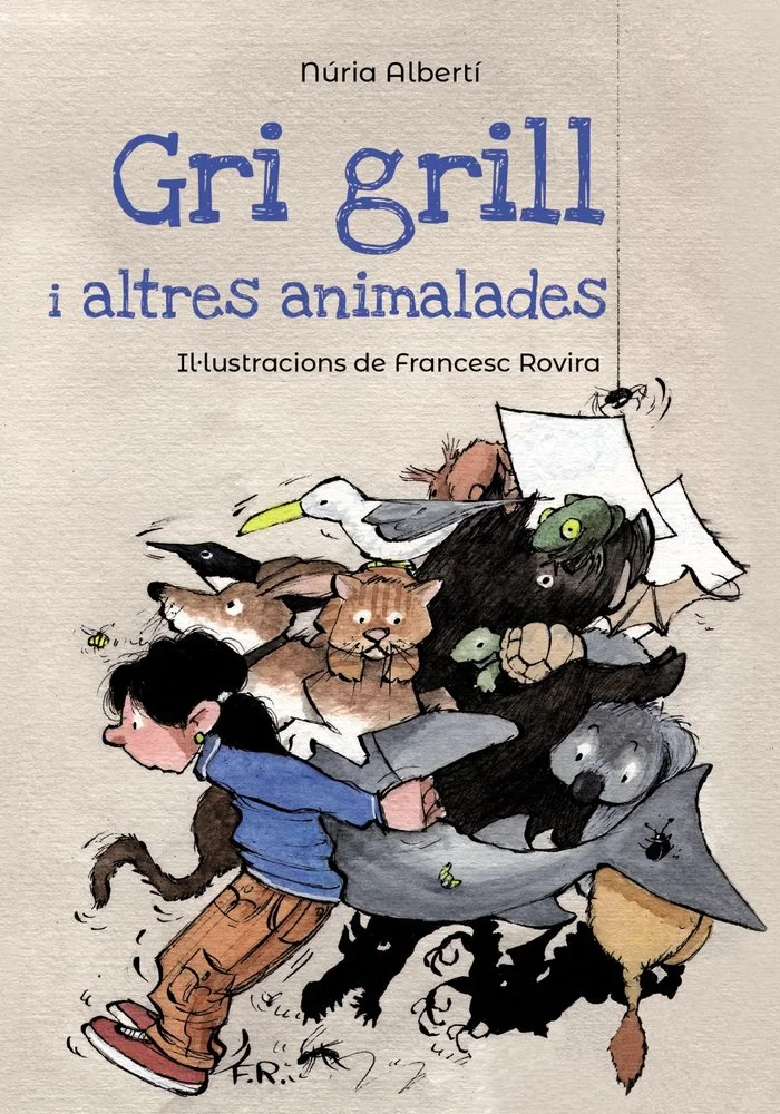 En Gri grill us explicarà la seva història, la del gos fotogènic, la del gripau que viu al pou, la de l'aranya teixidora amb la qual ensopeguen un...