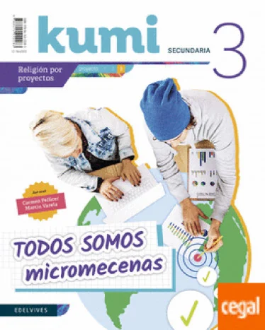 Llibre de text de Proyecto Todos Somos Micromecenas 3.º Eso - Revista Del Alumno recomanat per l’assignatura de Religió Catòlica per al curs de 3r...