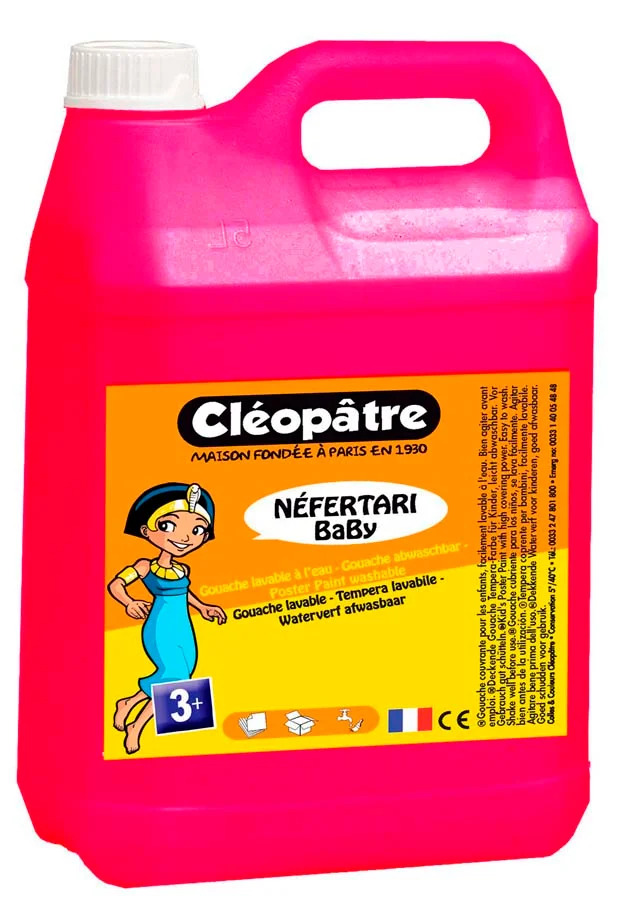 Tèmpera Cléopâtre 5l magenta