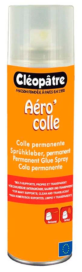 Esprai adhesiu Cléopâtre Aéro'colle permanent 250ml Esprai adhesiu Cléopâtre Aéro'colle permanent 250ml