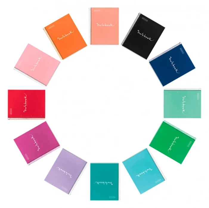 Notebook Miquelrius Emotions A4 80 fulls 5x5 lavanda Notebook Miquelrius Emotions A4 80 fulls 5x5 lavanda