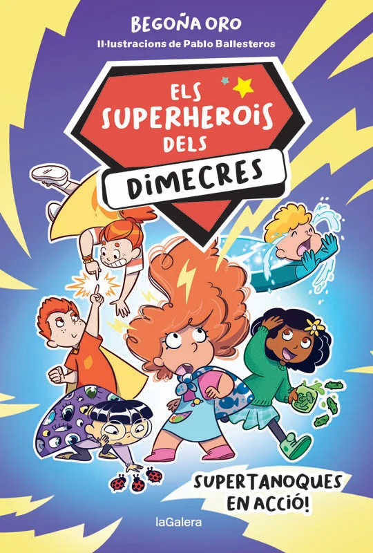 <p><strong>Benvingut a l'acadèmia Super English... una acadèmia per a superherois!</strong></p><p><br></p><p>A l'acadèmia Super English s'ensenya ...