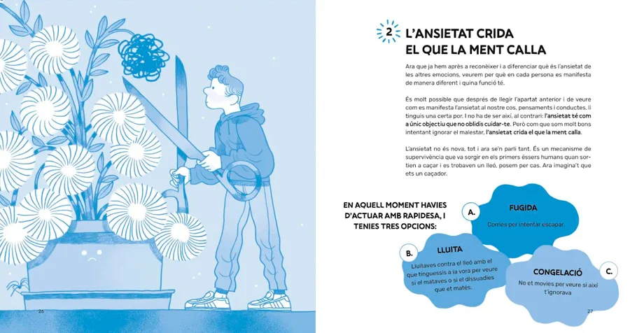 Sortir del laberint. Una guia jove per combatre l'ansietat