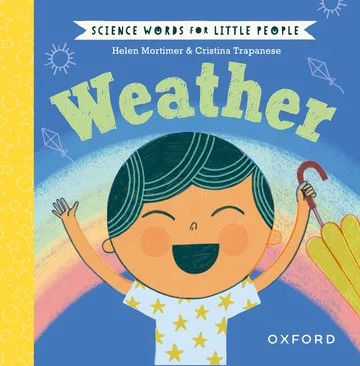 This little hardback book introduces the words little ones need to talk about weather with confidence. The engaging art style and entertaining cha...