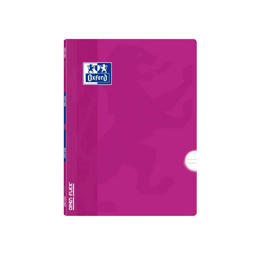 Llibreta grapada A5 48 fulls pauta 3,5 marge Oxford Openflex lila Llibreta grapada A5 48 fulls pauta 3,5 marge Oxford Openflex lila