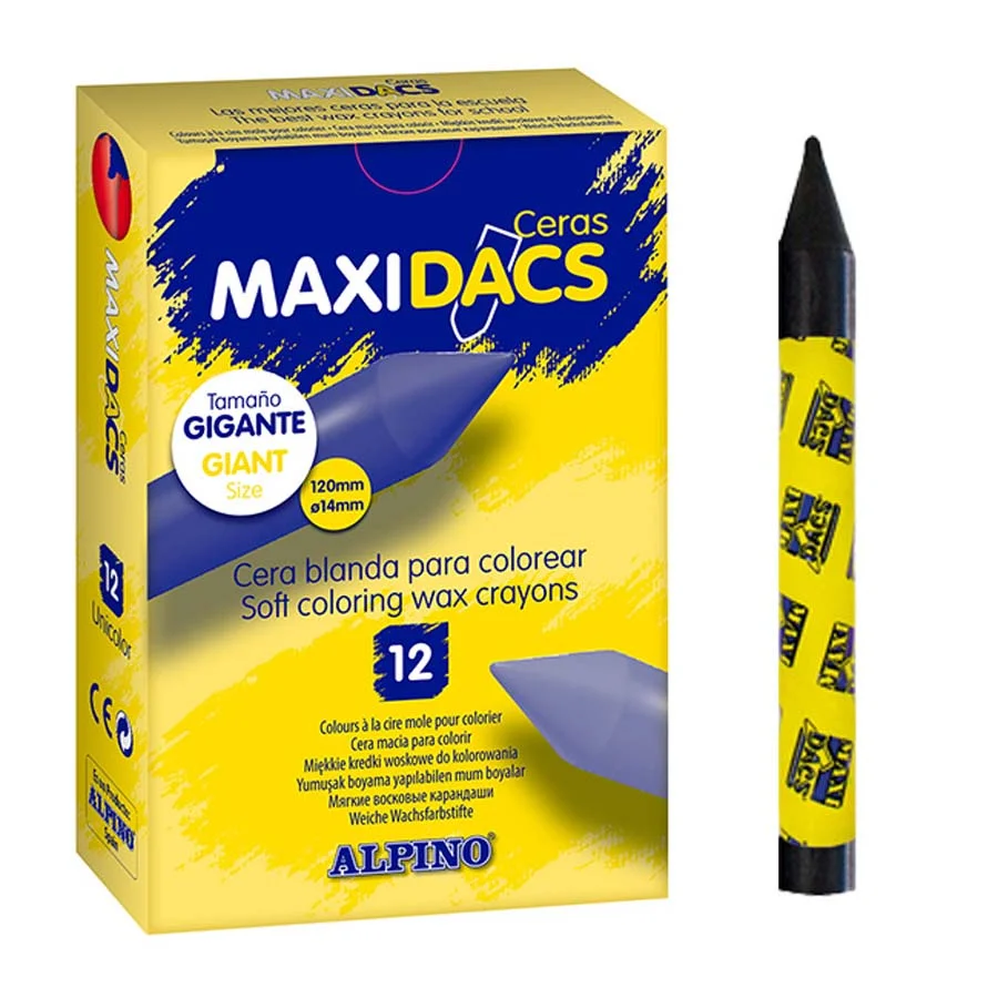 Maxidacs 12u negre Maxidacs 12u negre