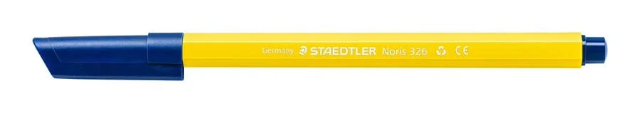 Retoladors Staedtler Noris 326 groc 10u