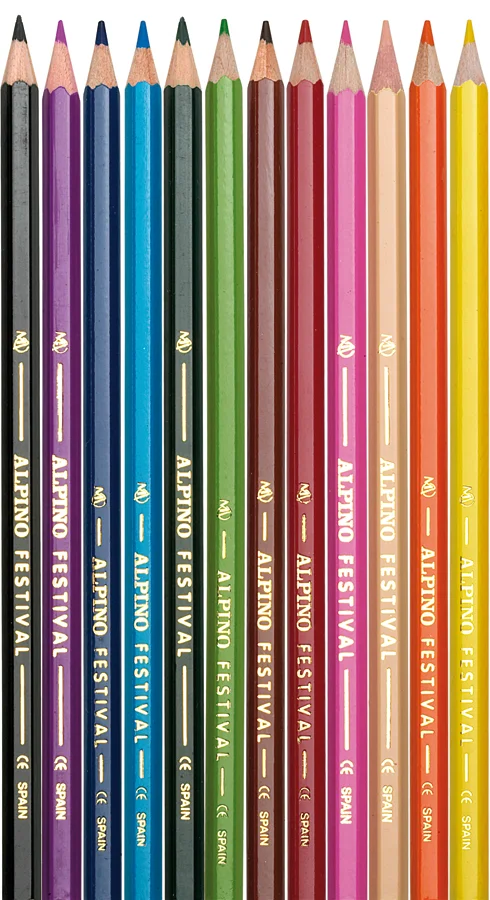 Llapis de colors Alpino Festival verd clar 12u Llapis de colors Alpino Festival verd clar 12u
