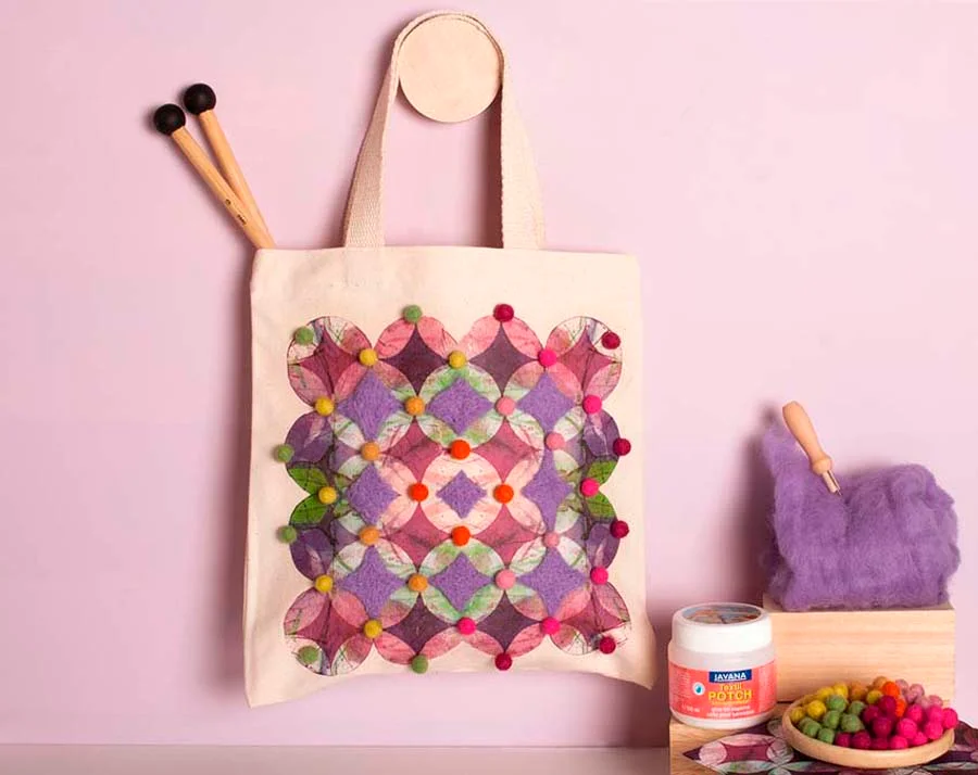 Tote bag cotó Innspiro per d'ecorar 23x26cm
