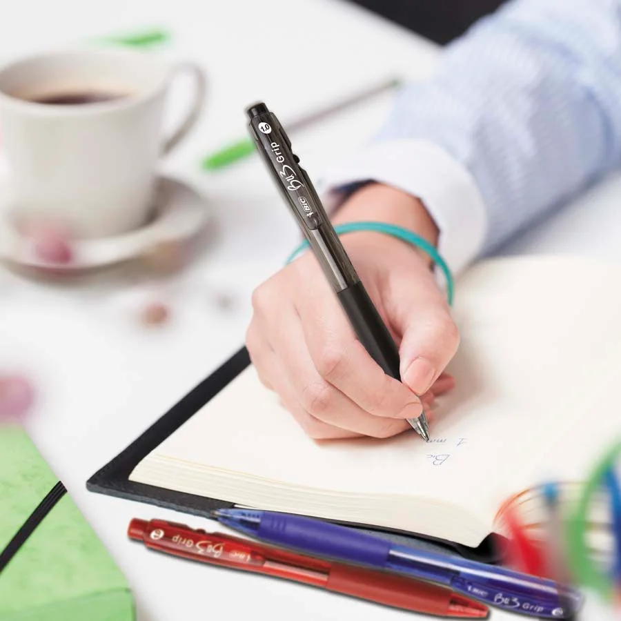 Bolígrafs Bic BU3 Comfort Grip 10u