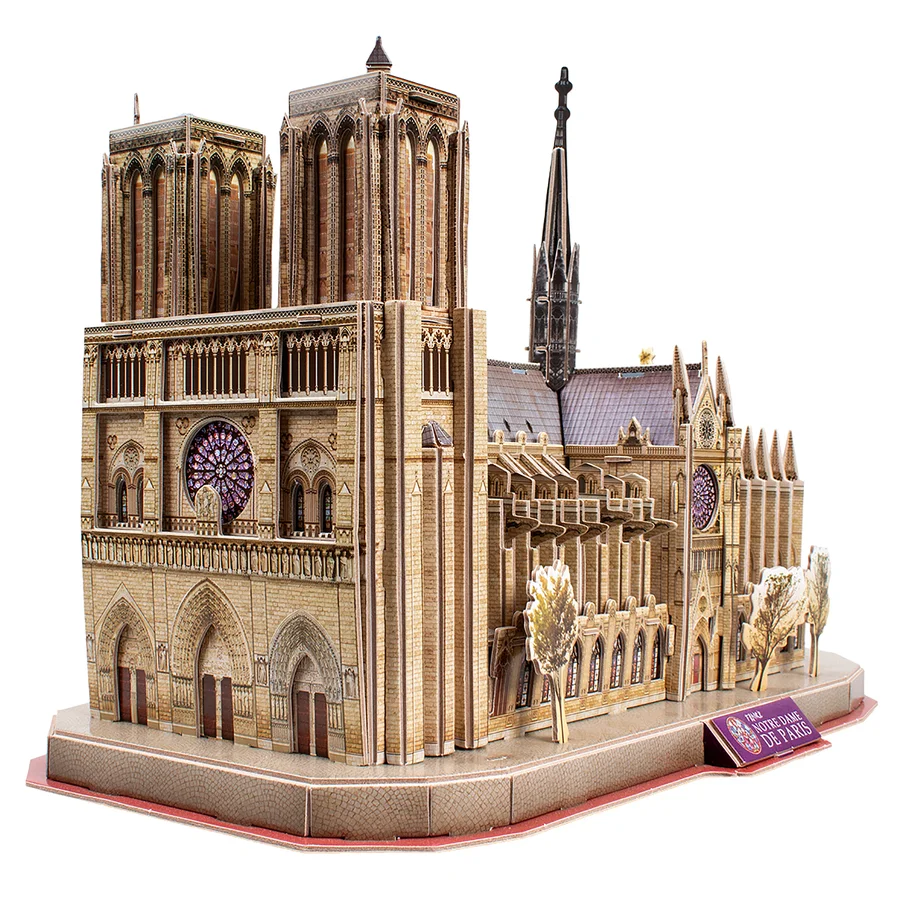 Puzle 3D 128 peces notre Dame National Geographic