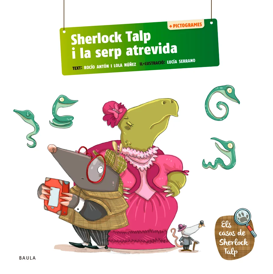 La tortuga està molt atabalada, la serp ha dit que avui sortirà nua! Sembla que Sherlock Talp, el detectiu més famós de tot el bosc, té un nou cas...