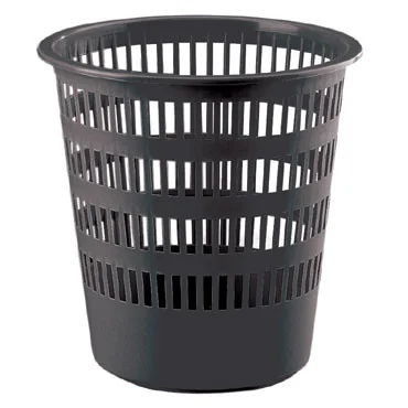 Paperera reixeta Faibo 16L negre Paperera reixeta Faibo 16L negre