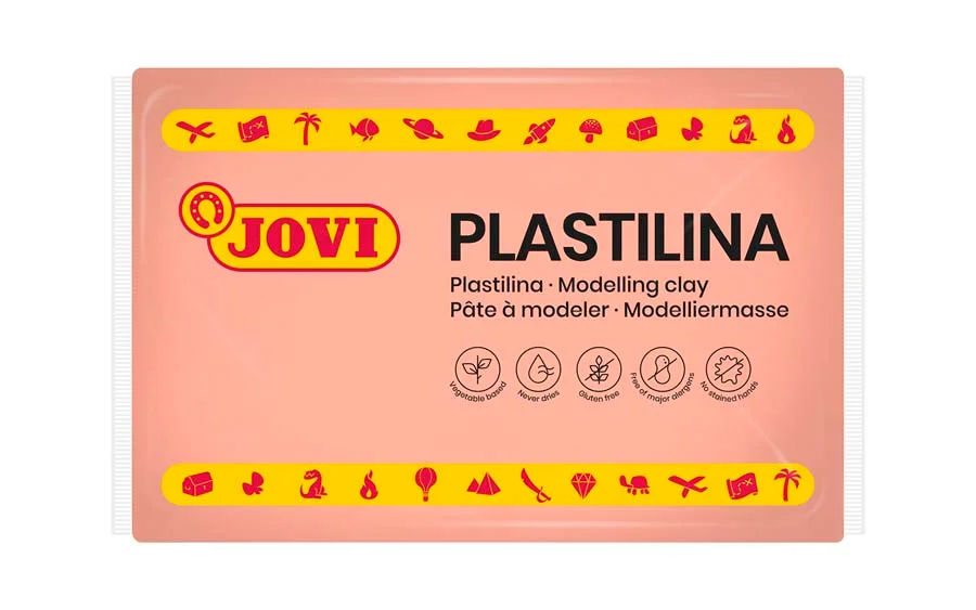 Plastilina Jovi 350g salmó 1u Plastilina Jovi 350g salmó 1u