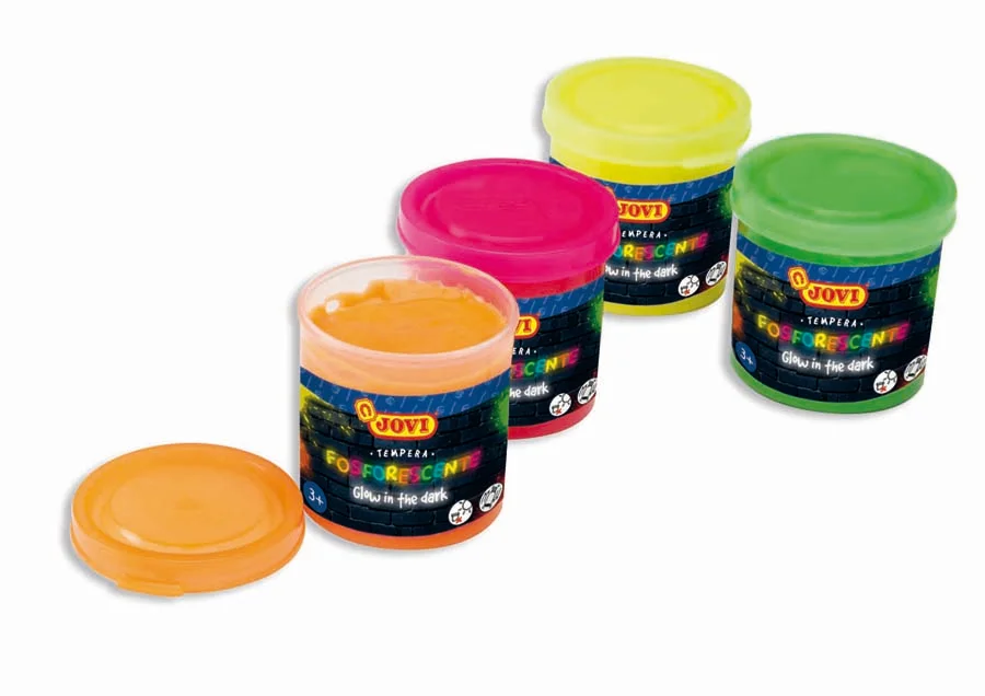 Tèmpera Jovi fluorescent 4 colors Tèmpera Jovi fluorescent 4 colors