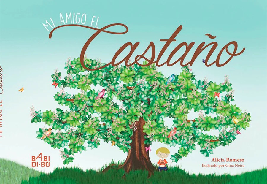 El cuento es narrado por un niño, haciendo un pequeño homenaje a un castaño al que se siente unido. <BR><BR>Explica el cambio de las estaciones a ...
