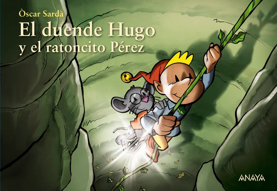 <b>Una aventura del valeroso duende Hugo con dos tipologías textuales que facilitan el aprendizaje de la lectura.</b><br><br>Una tarde el duende H...