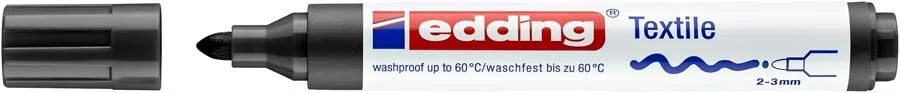 Retolador Edding Textile 4500 negre