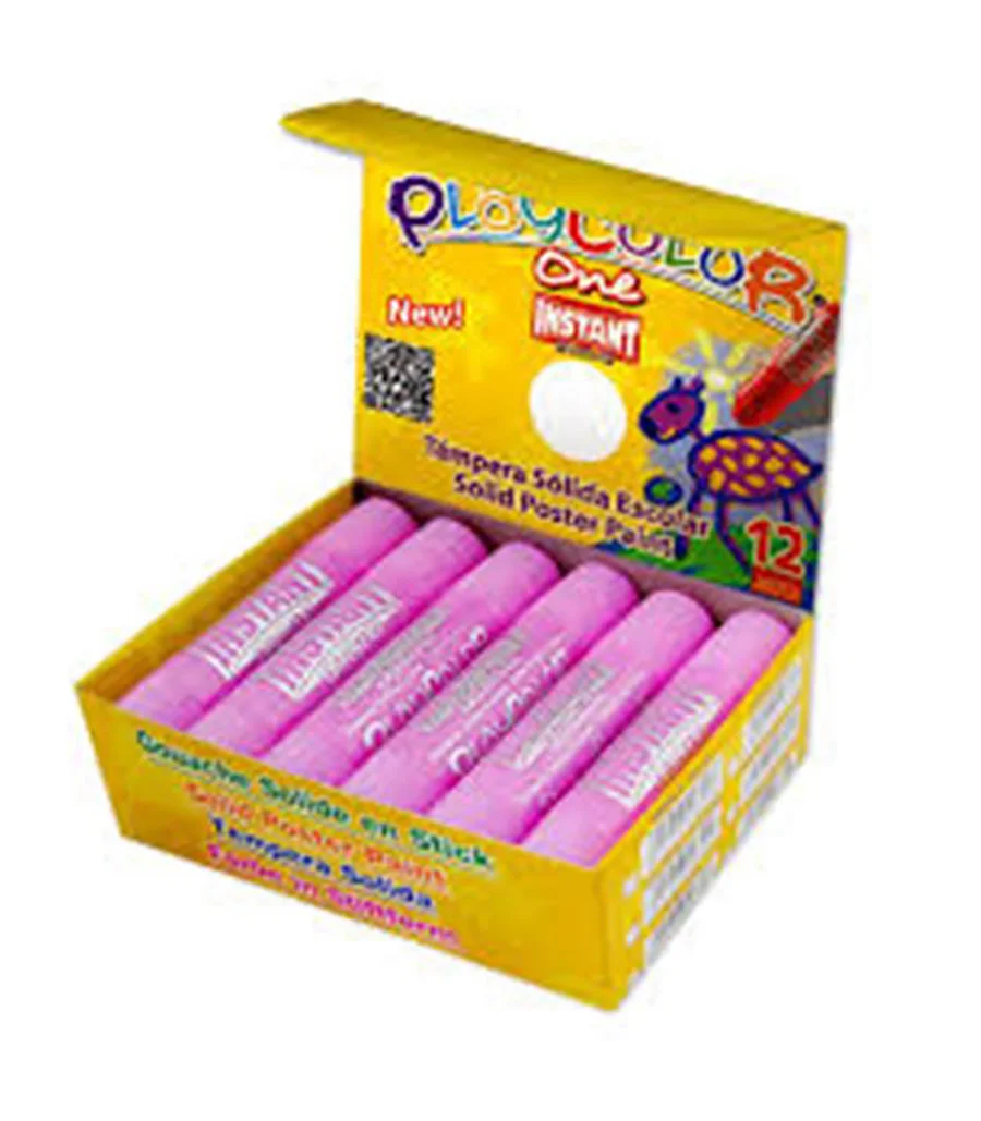 Témpera sòlida Playcolor Monocolor 10g rosa 12u Témpera sòlida Playcolor Monocolor 10g rosa 12u