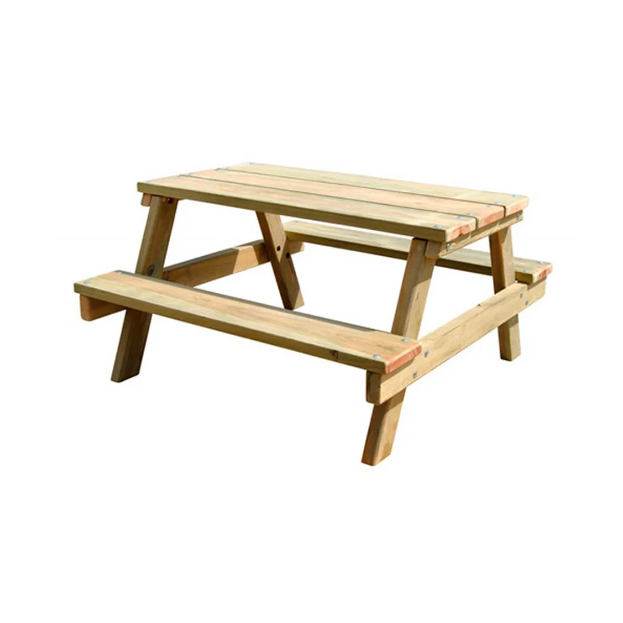 Taula de Pícnic fusta 200cm seient 51cm