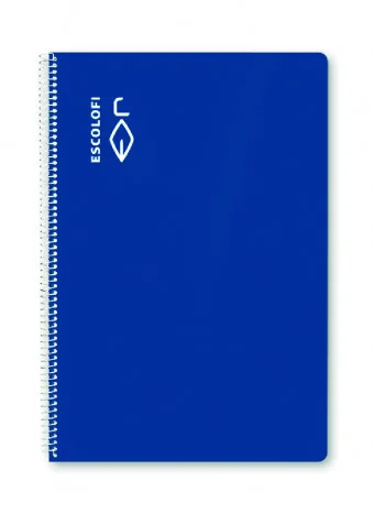 Espiral Foli 50 fulls 70 gr Quad. 4x4 Blau