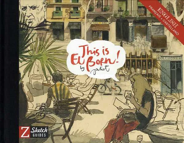 Juliet Pomés revisita El Born, donde tiene su estudio desde hace años. La vista de  sus calles, sus plazas medievales, Santa María del Mar, el Mus...