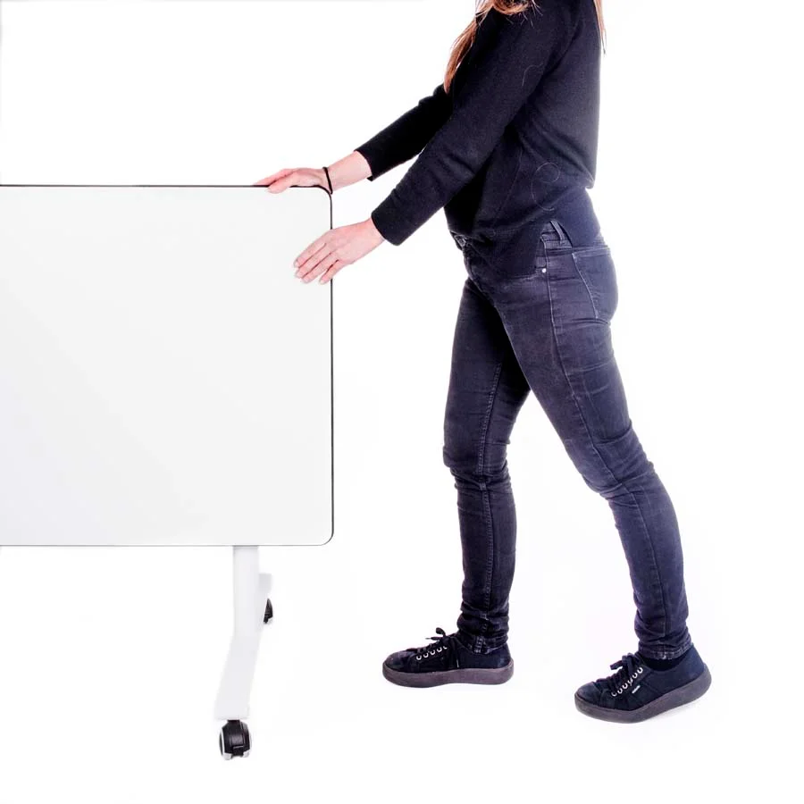 Taula Minifloop abatible T1 140x70x46cm blanc Taula Minifloop abatible T1 140x70x46cm blanc