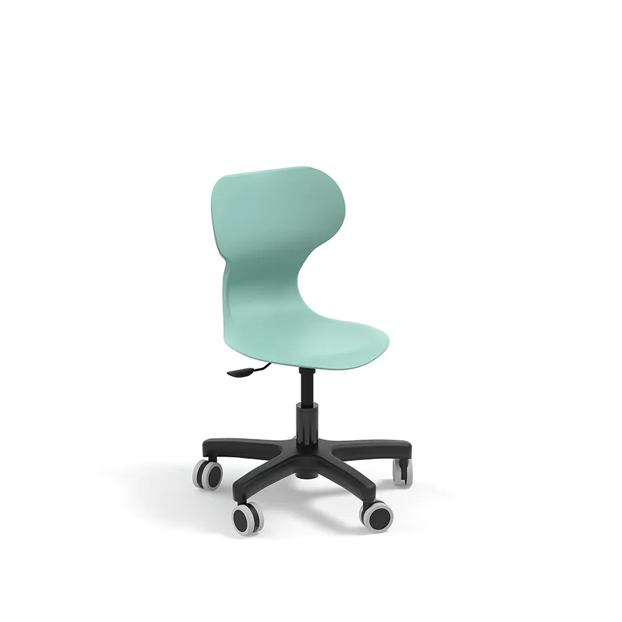 Cadira Mia Mini Lift amb rodes verd menta