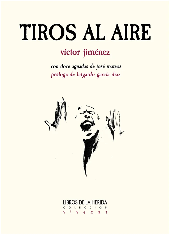 Libro de letras flamencas del poeta sevillano Víctor Jiménez. Con prólogo de Lutgardo García Díaz. Incluye doce aguadas de José Mateos e ilustraci...
