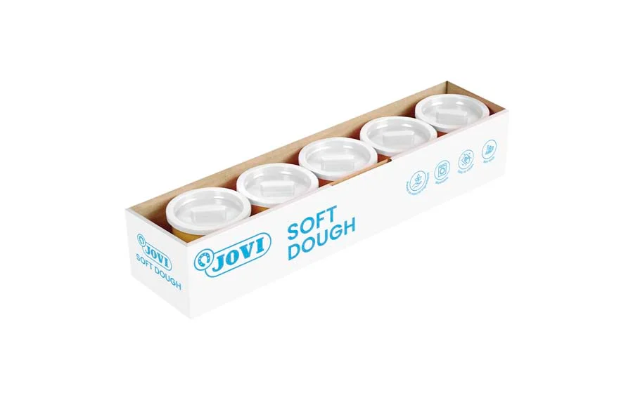 Pasta modelar Jovi Soft Dough 110g blanc