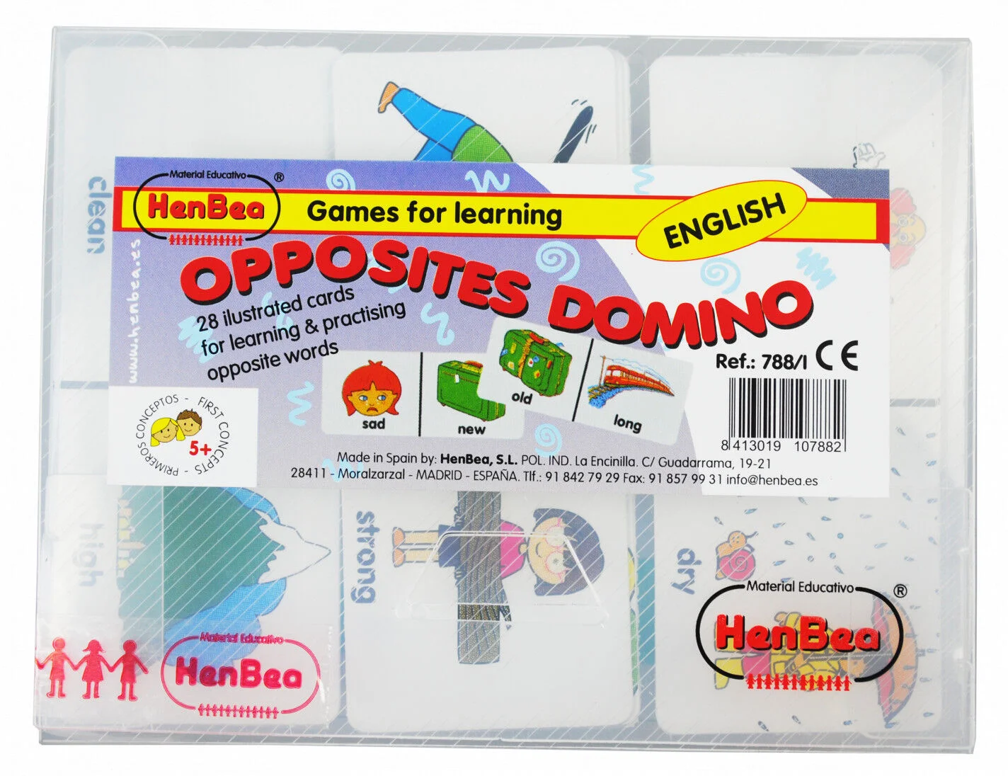 Dòmino Contraris anglès