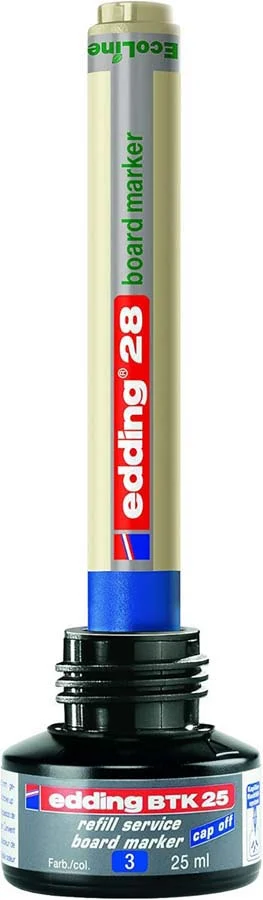 Retolador Pissarra blanca Edding Ecoline 28 vermell