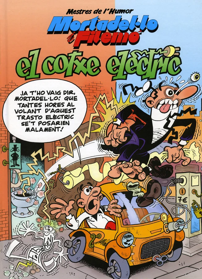 <P><B>Número 33 de la col·lecció «Mestres de l'Humor».</B></P> <P><B>El professor Bacteri és l'inventor dels cotxes elèctrics i Mortadel·lo i File...