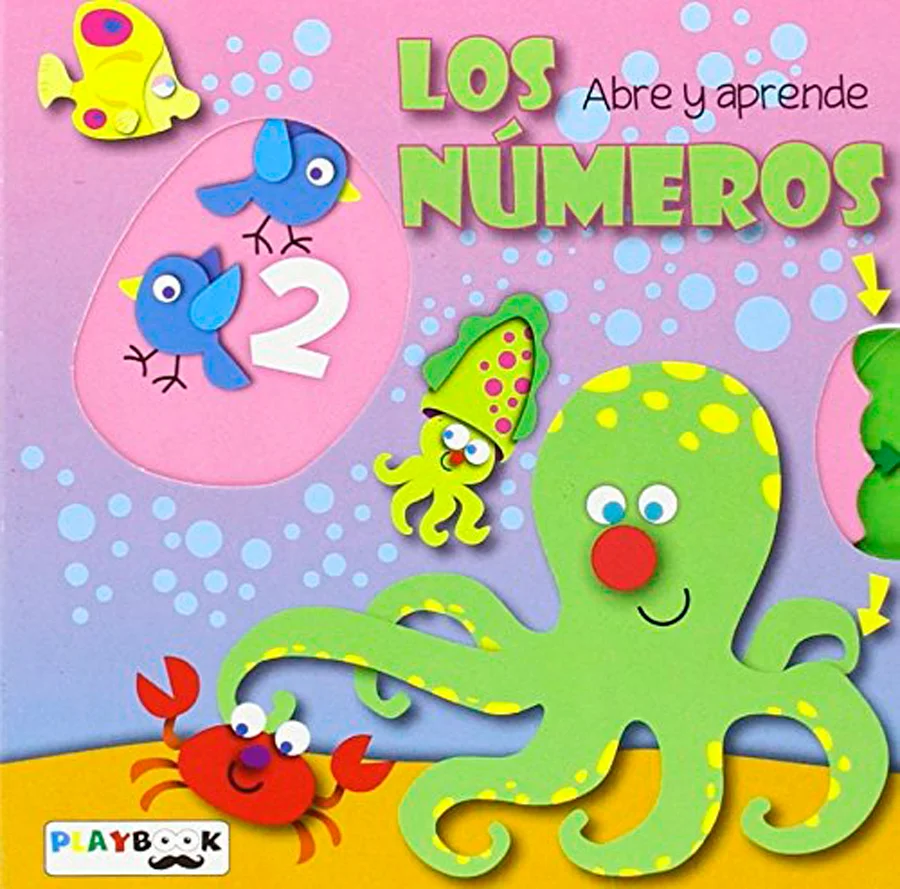 Libro interactivo con diferentes mecanismos y piezas móviles para que los más pequeños descubran, aprendan y entretengan acerca de los animales, l...