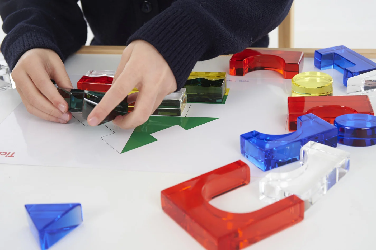 Blocs apilables Thick Educational Colors acrílics
